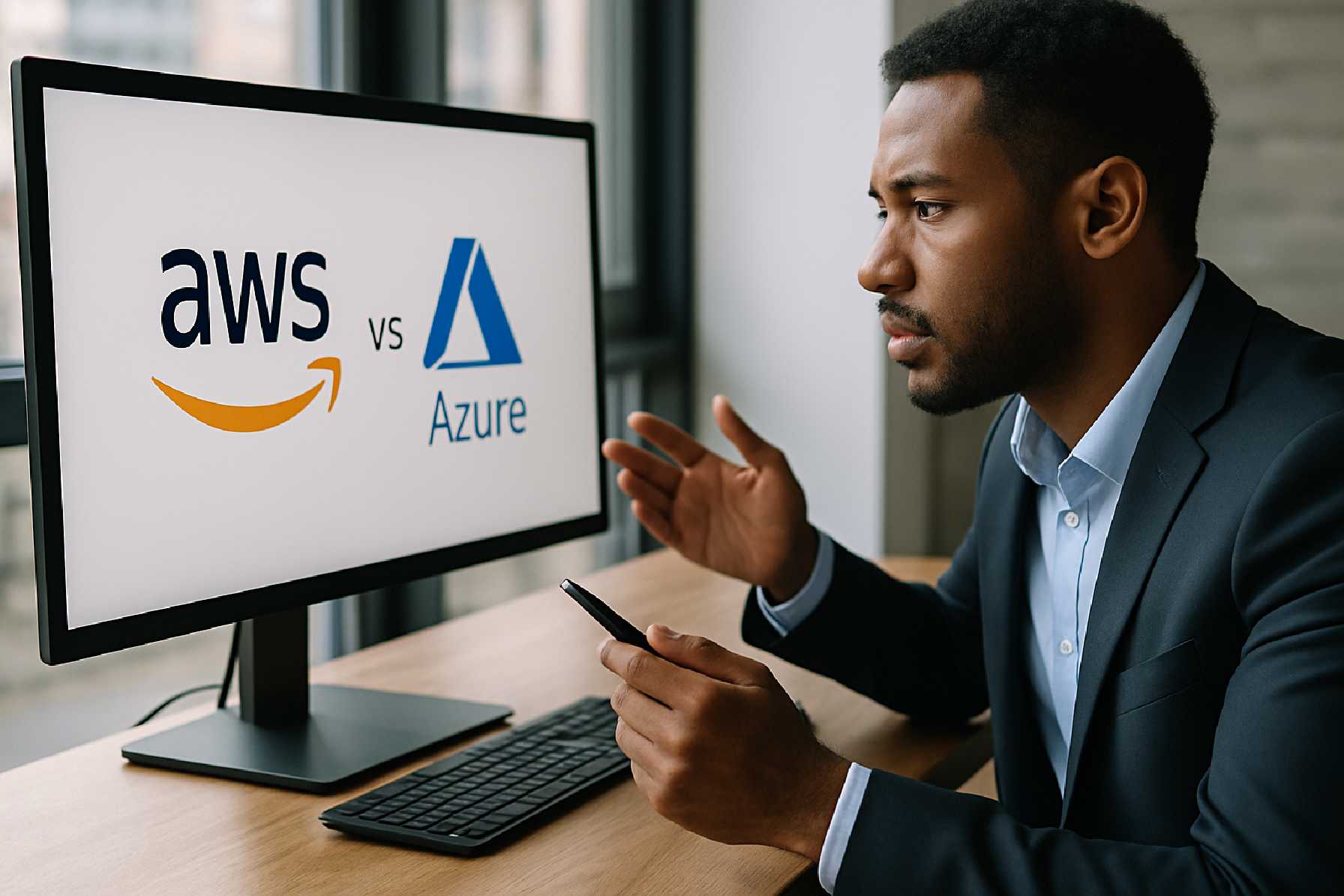 AWS מול Azure: משתמשים חולקים את חוויותיהם וטיפים לבחירת שירות מחשוב לעסקים